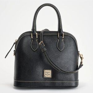 Dooney & Bourke Saffiano Leather Satchel  0351